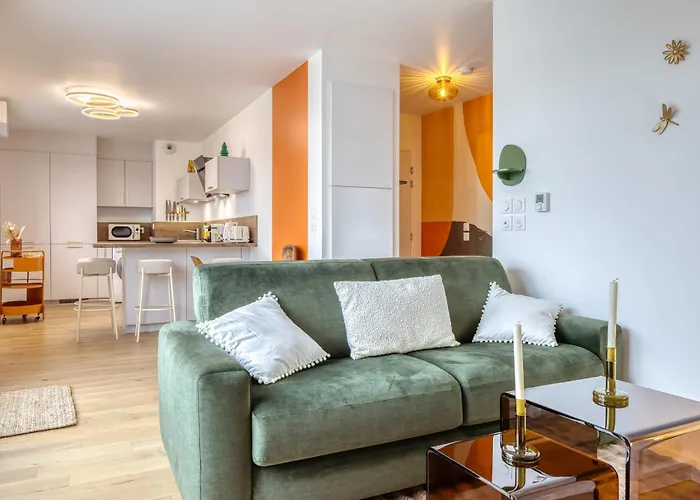 Les Mathurins F2 Unique Terrasse Parking Et Sport Апартаменты *